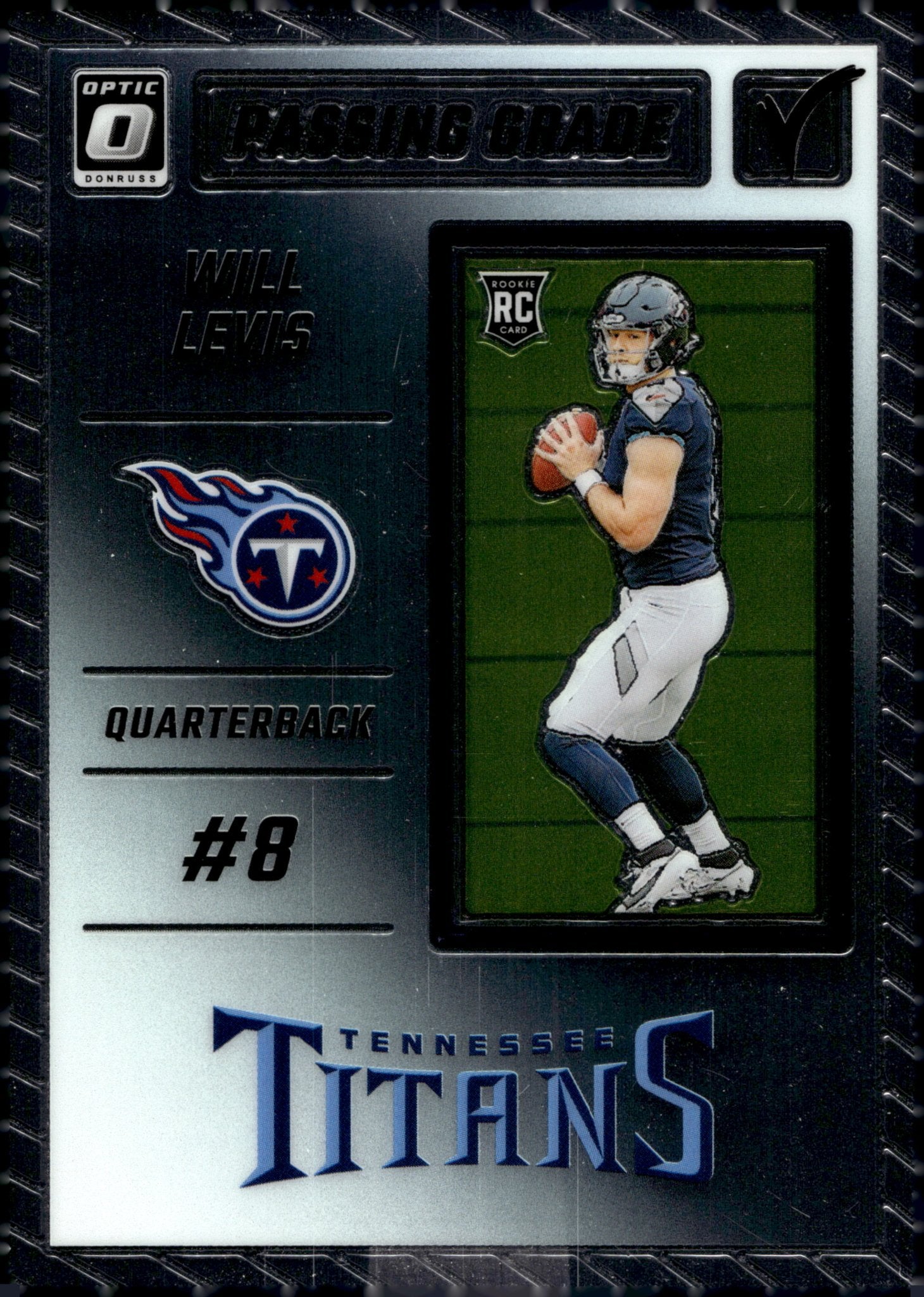 Will Levis 2023 Panini Donruss Optic Passing Grade RC #PG - WL - Collector Store LLC