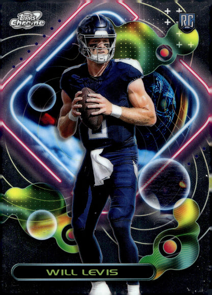 Will Levis 2024 Topps Composite Cosmic Chrome RC #254 - Collector Store LLC