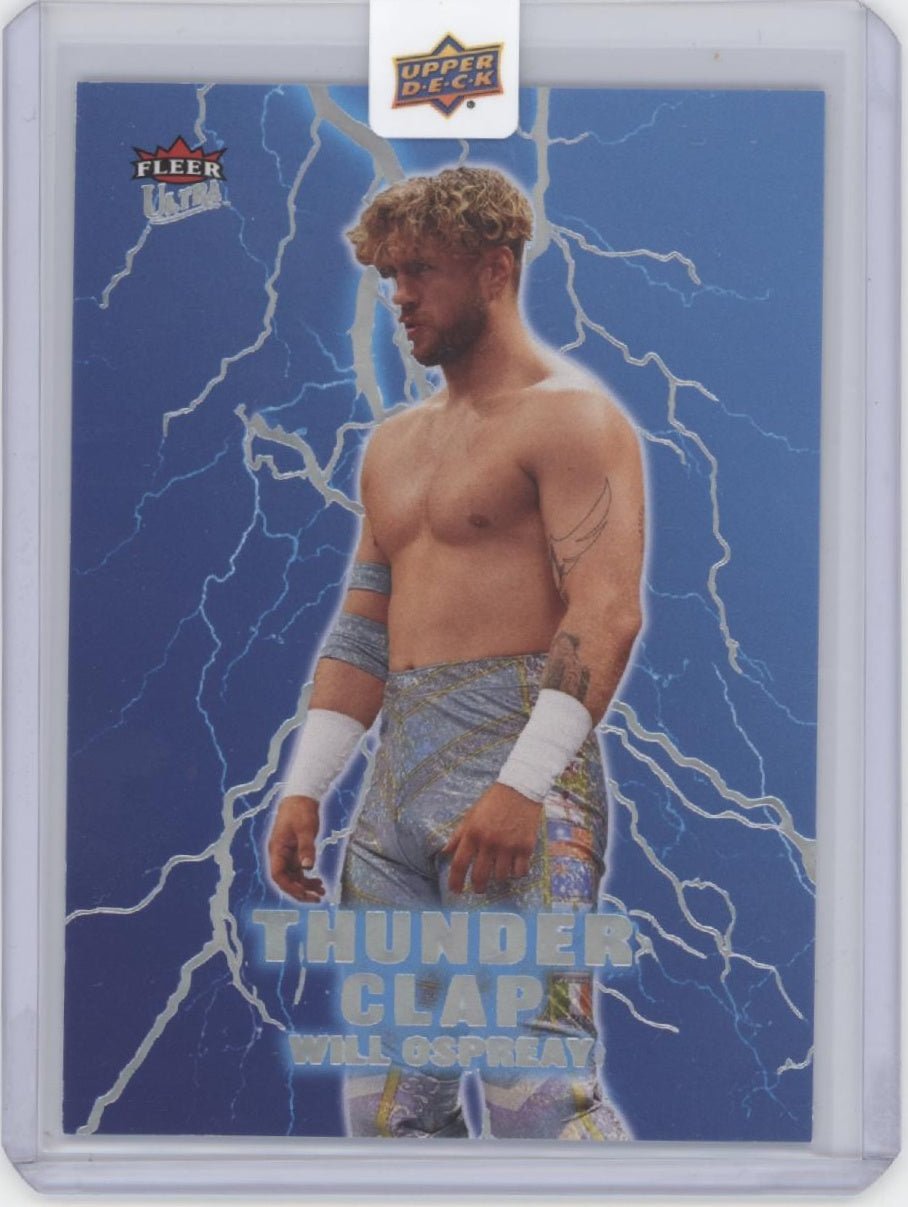 Will Ospreay 2025 Upper Deck Fleer Ultra Thunder Clap #7 - Collector Store LLC