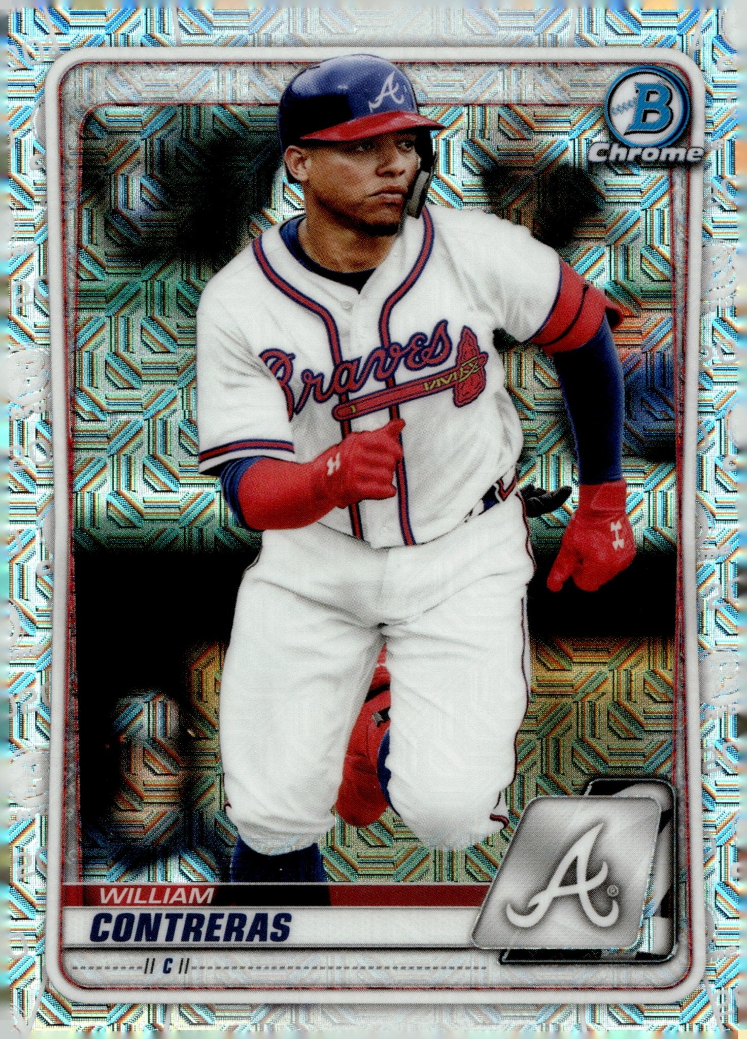 William Contreras 2020 Bowman Chrome Mojo Refractor #BCP - 233 - Collector Store LLC