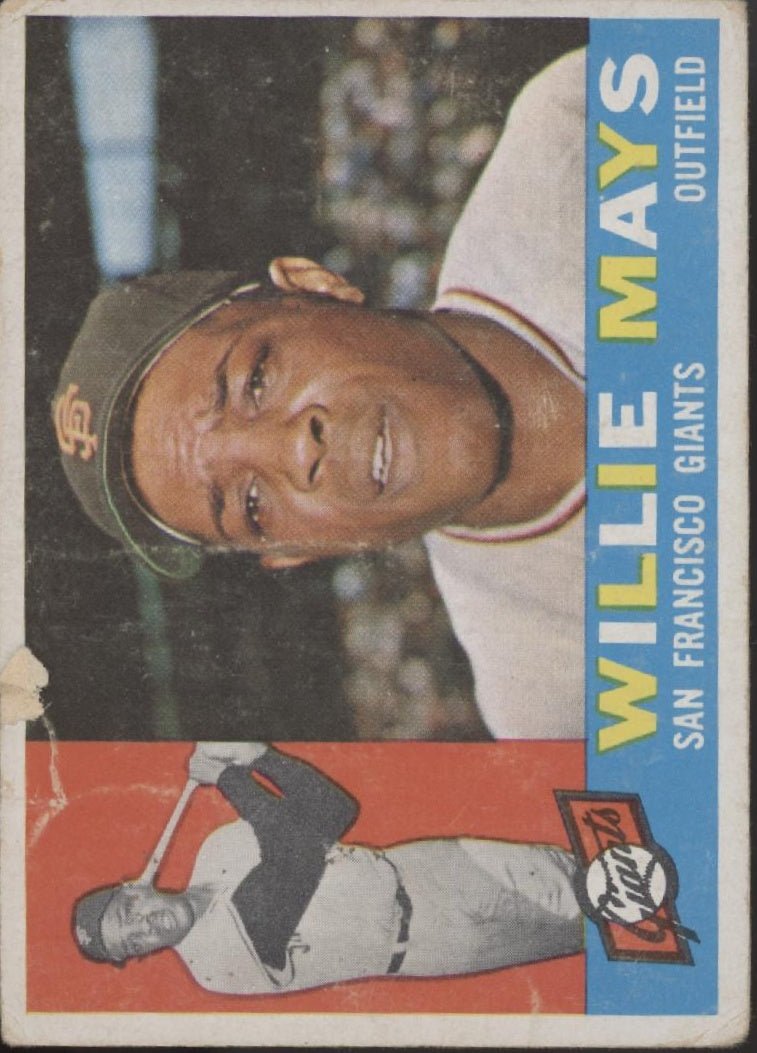 Willie Mays 1960 Topps #200 San Francisco Giants PR - Collector Store LLC