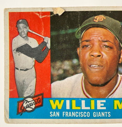 Willie Mays 1960 Topps #200 San Francisco Giants PR - Collector Store LLC