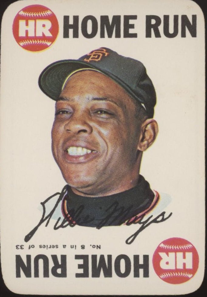 Willie Mays 1968 Topps Game #8 San Francisco Giants VG - EX #1 - Collector Store LLC