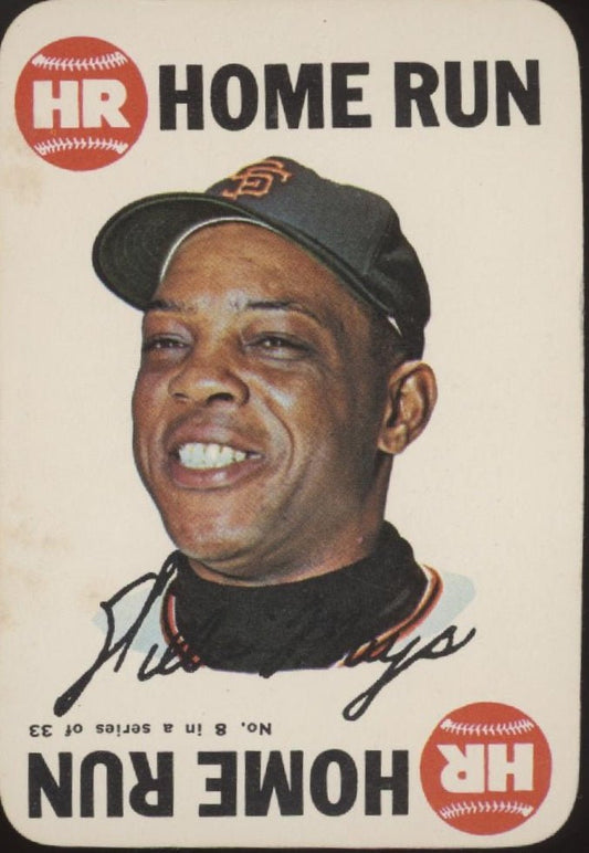 Willie Mays 1968 Topps Game #8 San Francisco Giants VG - EX #2 - Collector Store LLC