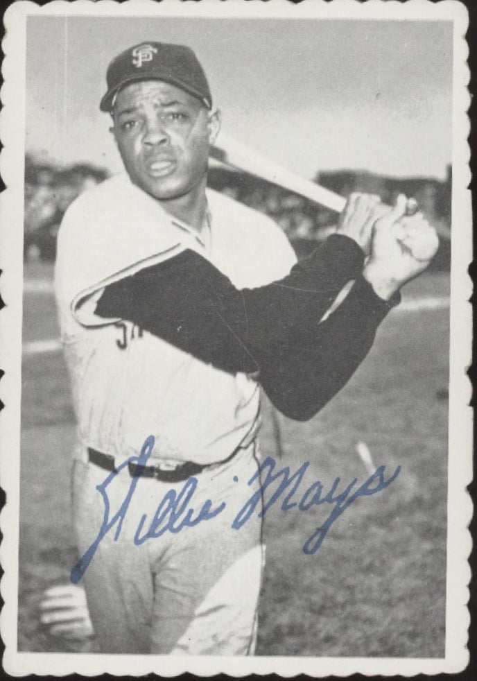 Willie Mays 1969 Topps Deckle Edge #33 San Francisco Giants VG #1 - Collector Store LLC