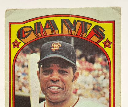 Willie Mays 1972 Topps #49 San Francisco Giants VG #1 - Collector Store LLC