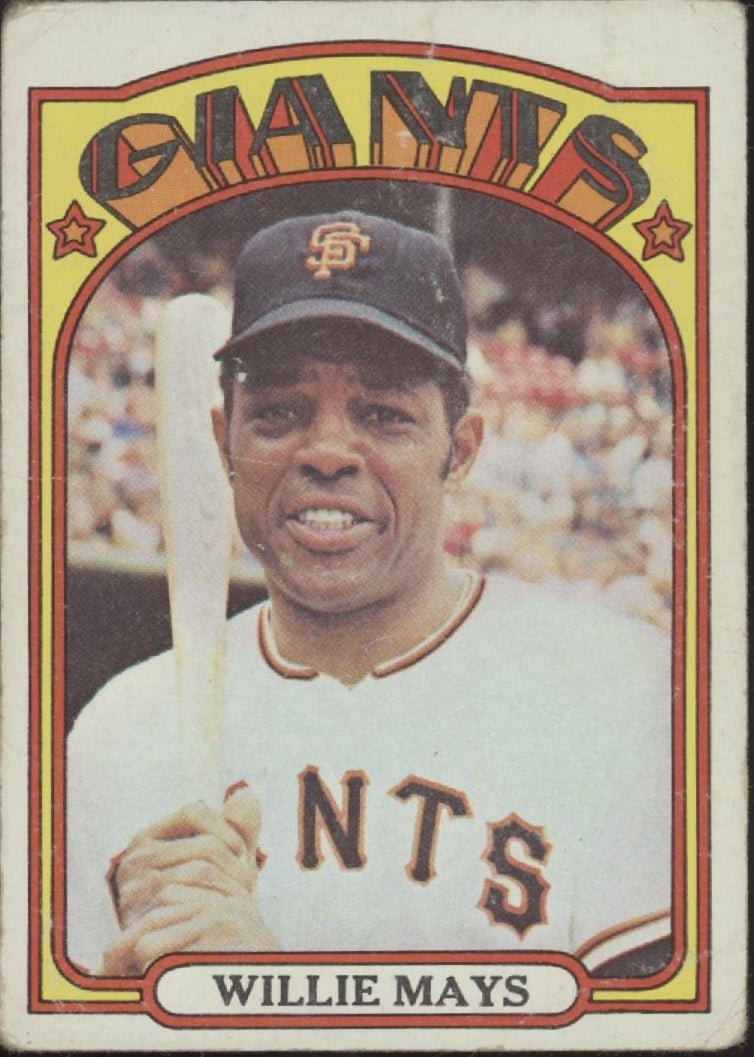 Willie Mays 1972 Topps #49 San Francisco Giants VG #1 - Collector Store LLC