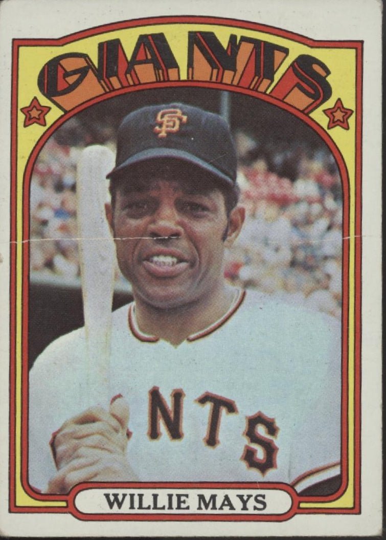 Willie Mays 1972 Topps #49 San Francisco Giants VG #2 - Collector Store LLC