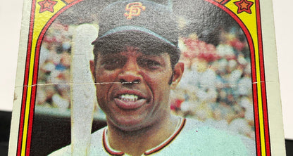 Willie Mays 1972 Topps #49 San Francisco Giants VG #2 - Collector Store LLC