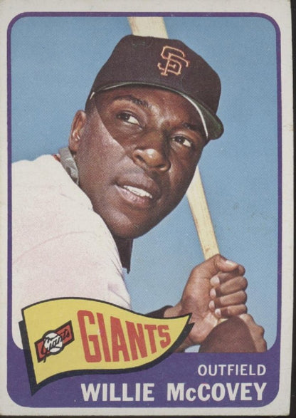 Willie McCovey 1965 Topps #176 San Francisco Giants VG - EX - Collector Store LLC