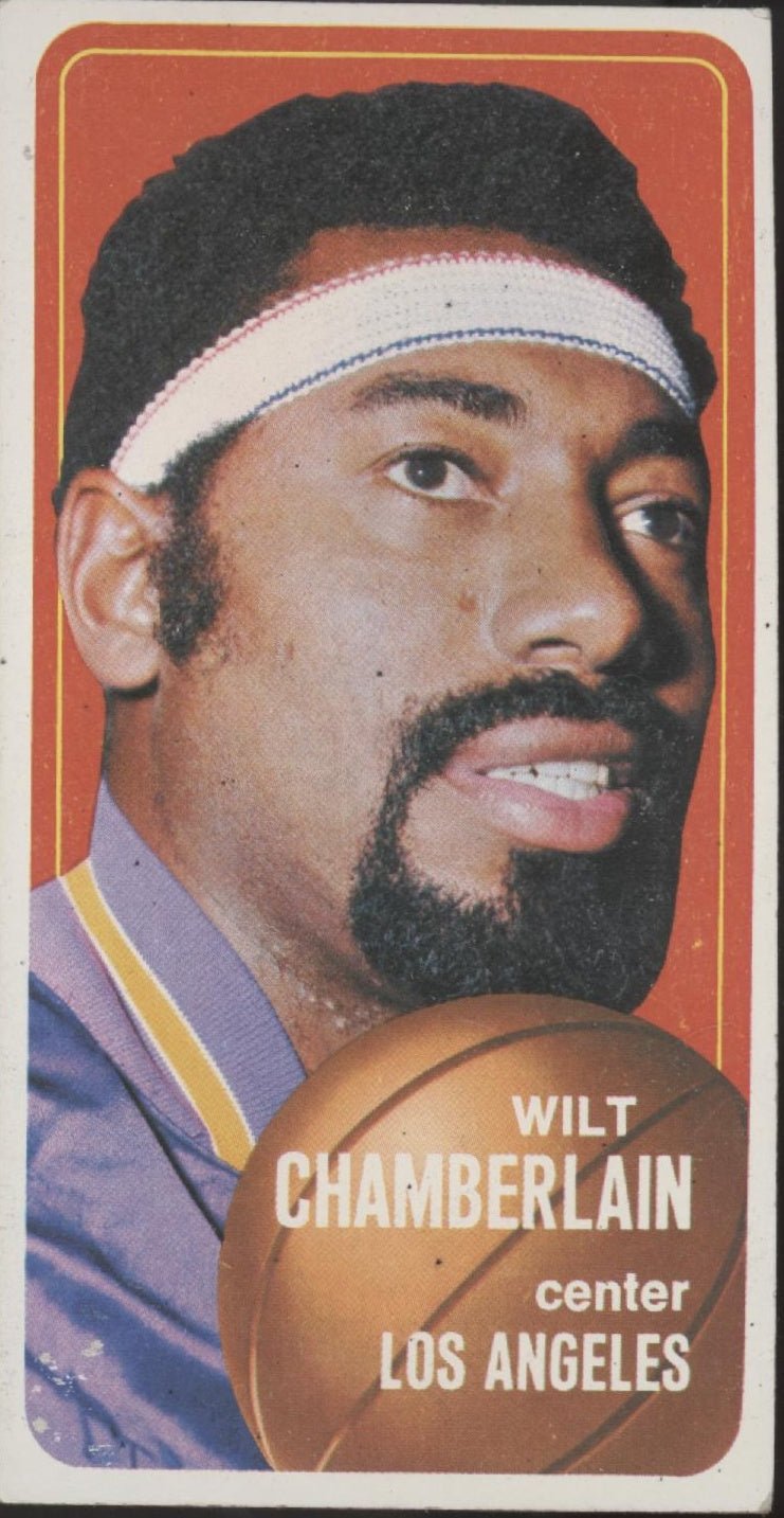 Wilt Chamberlain 1970 - 71 Topps #50 Los Angeles Lakers VG - EX - Collector Store LLC