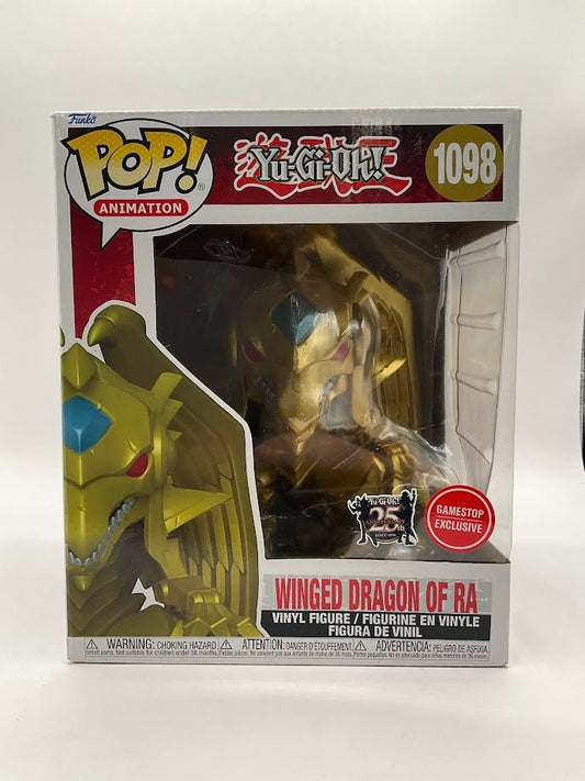 Winged Dragon of Ra Funko Pop! Yu - Gi - Oh! #1098 25th Anniversary GameStop Exclusive - Collector Store LLC