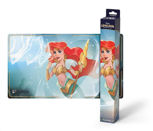 Disney Lorcana: Winterspell Playmat - Ariel, Sonic Warrior