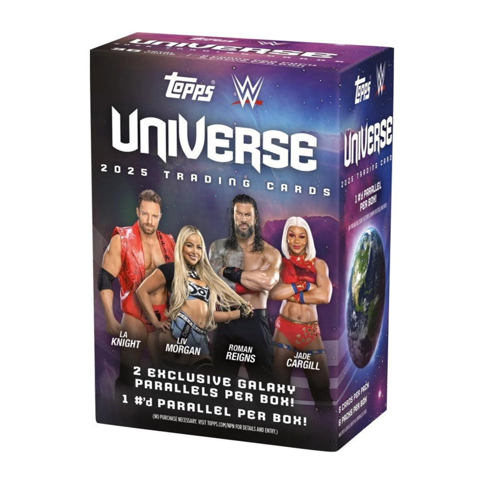 wwe booster box 2025 Topps WWE Universe Blaster Box