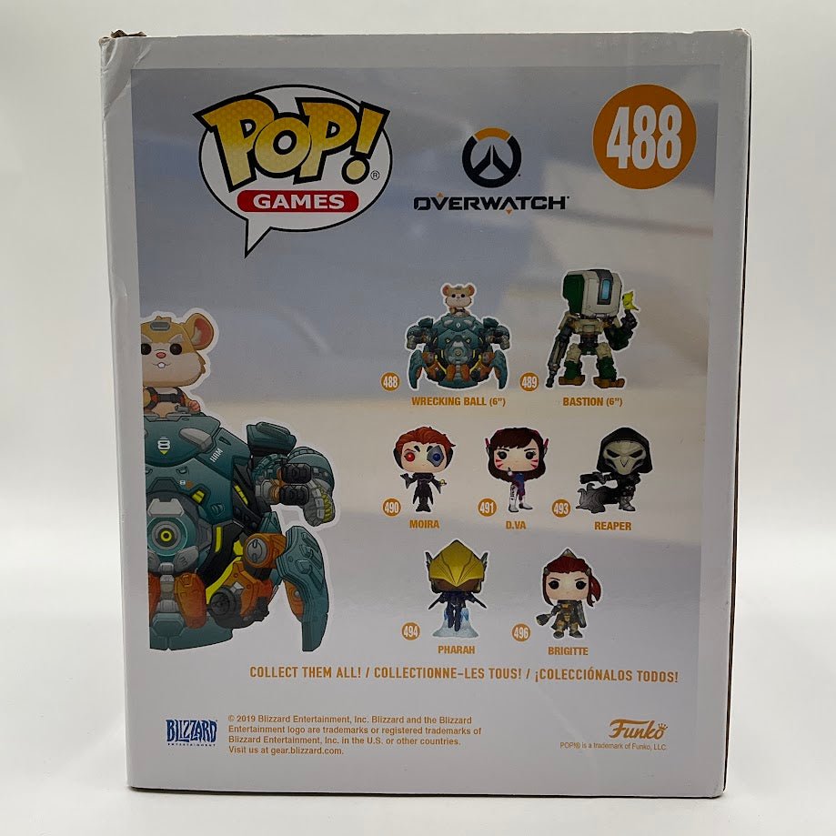 Wrecking Ball Funko Pop! Overwatch #488 - Collector Store LLC