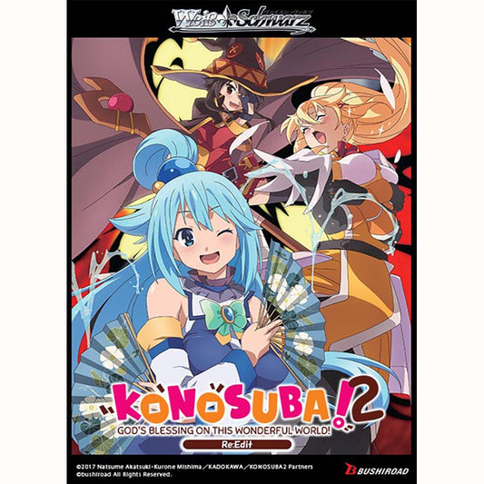 Weiss Schwarz: Konosuba God's Blessing on this Wonderful World Re: Edit Booster Box *Expected Release Date 11-21-2025*