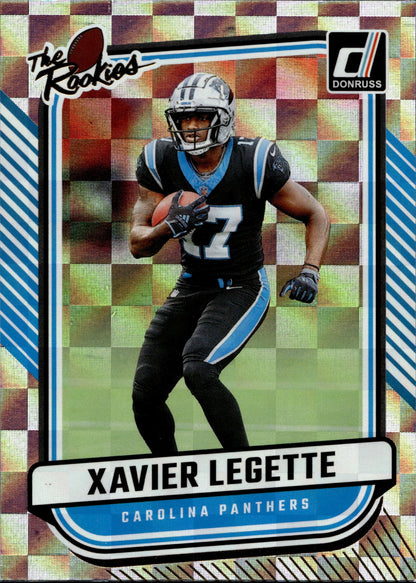 Xavier Legette 2024 Panini Donruss The Rookies RC #TR - 21 - Collector Store LLC