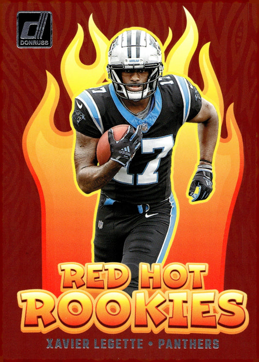 Xavier Worthy 2024 Panini Donruss Red Hot Rookies RC #RHR - XLE - Collector Store LLC