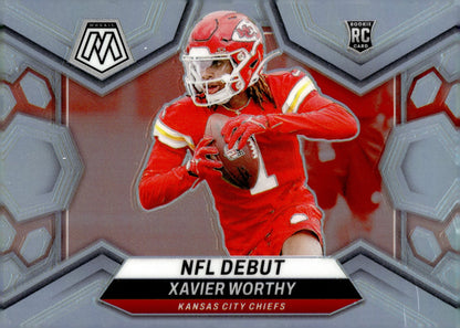 Xavier Worthy 2024 Panini Mosaic NFL Debut Prizm RC #285 - Collector Store LLC