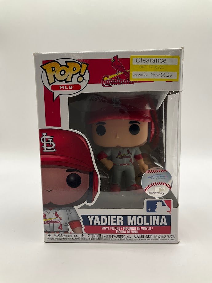 Yadier Molina Funko Pop! St. Louis Cardinals #14 - Collector Store LLC