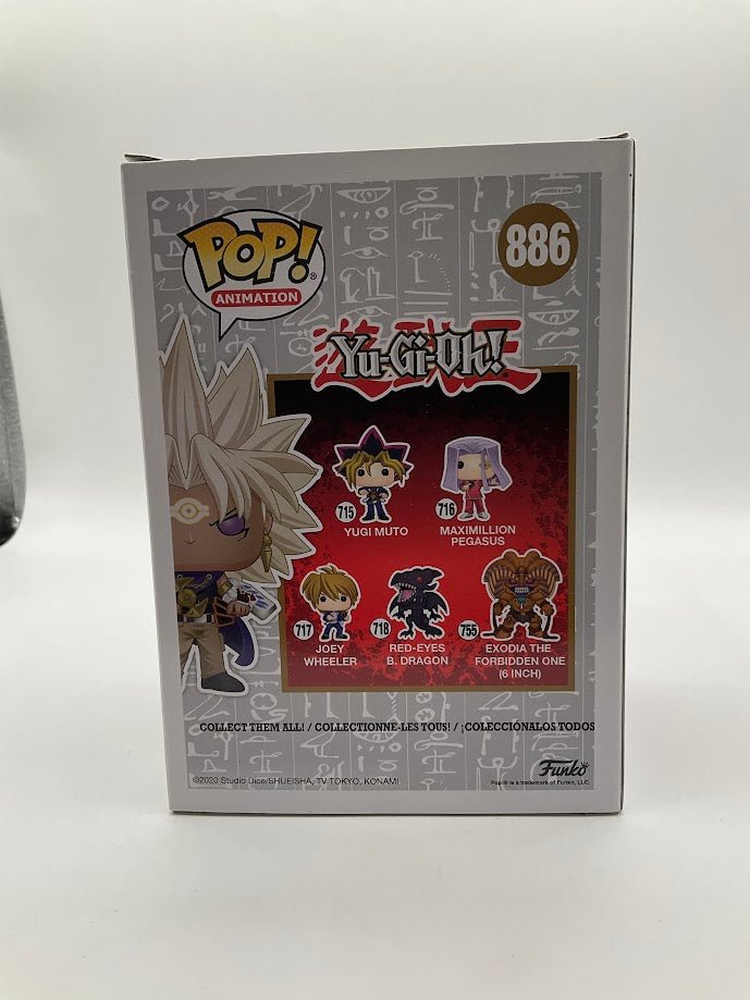 Yami Marik Funko Pop! Yu - Gi - Oh! #886 Toy Temple Limited Edition - Collector Store LLC