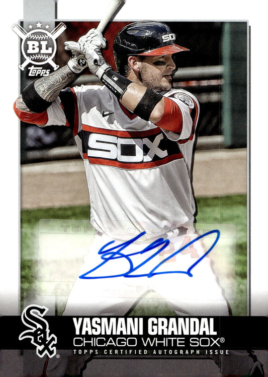 Yasmani Grandal 2021 Topps Big League Auto #BLA - YG - Collector Store LLC