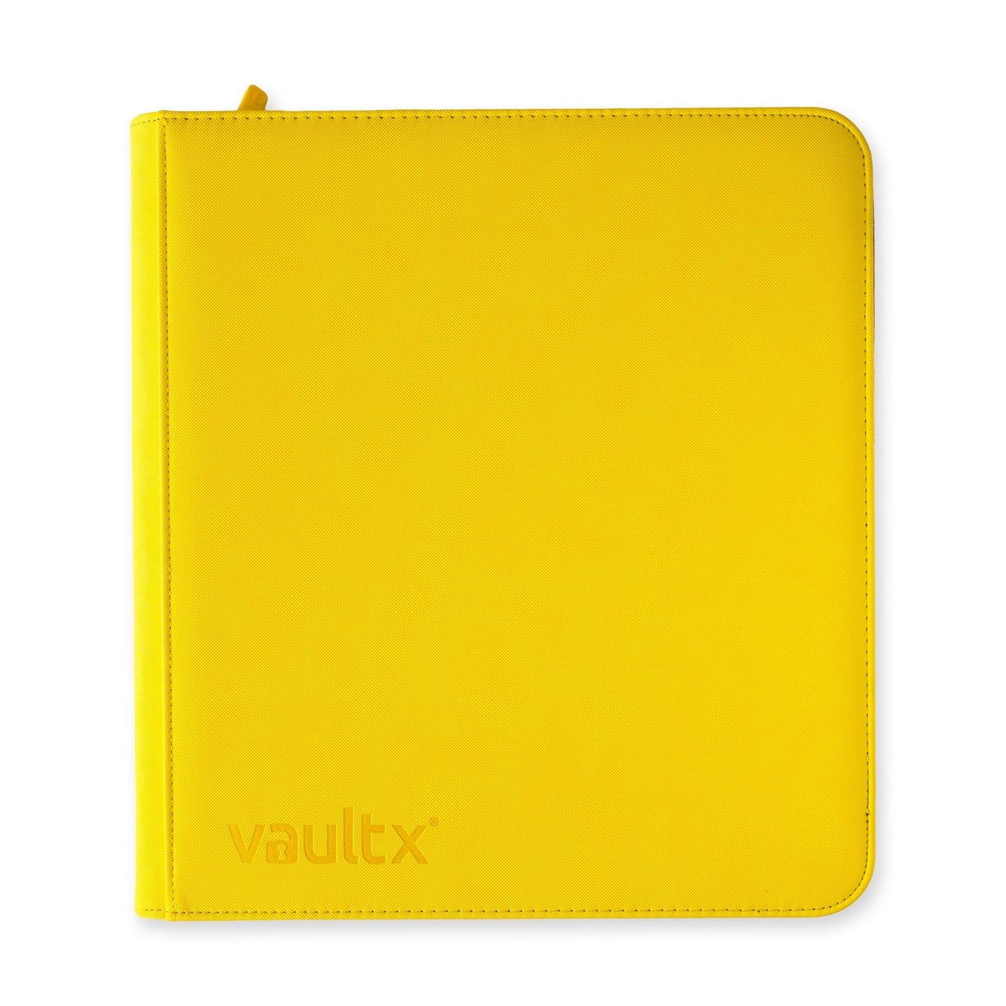 Vaultx 12-Pocket Exo-Tec XL Zip Binder - Sunrise Yellow
