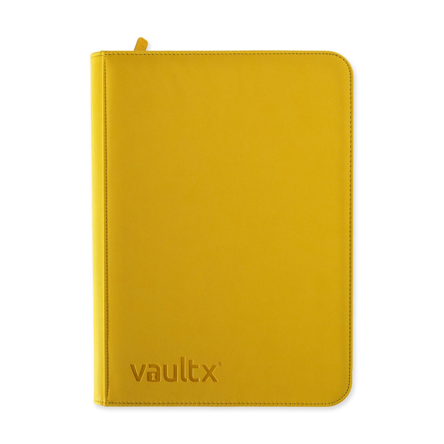 Vaultx 9-Pocket Exo-Tec Zip Binder - Sunrise Yellow