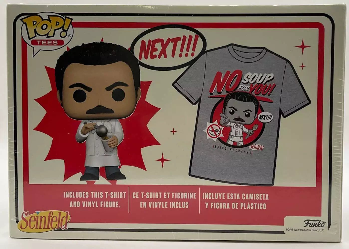 Yev Kassem Funko Pop & Tee! Seinfeld #1089 Walmart Exclusive Size XL - Collector Store LLC