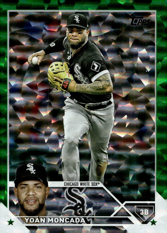 Yoan Moncada 2023 Topps Series 2 Green Foilboard 467/499 #370 - Collector Store LLC