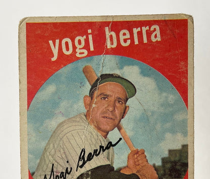 Yogi Berra 1959 Topps #180 New York Yankees PR - Collector Store LLC