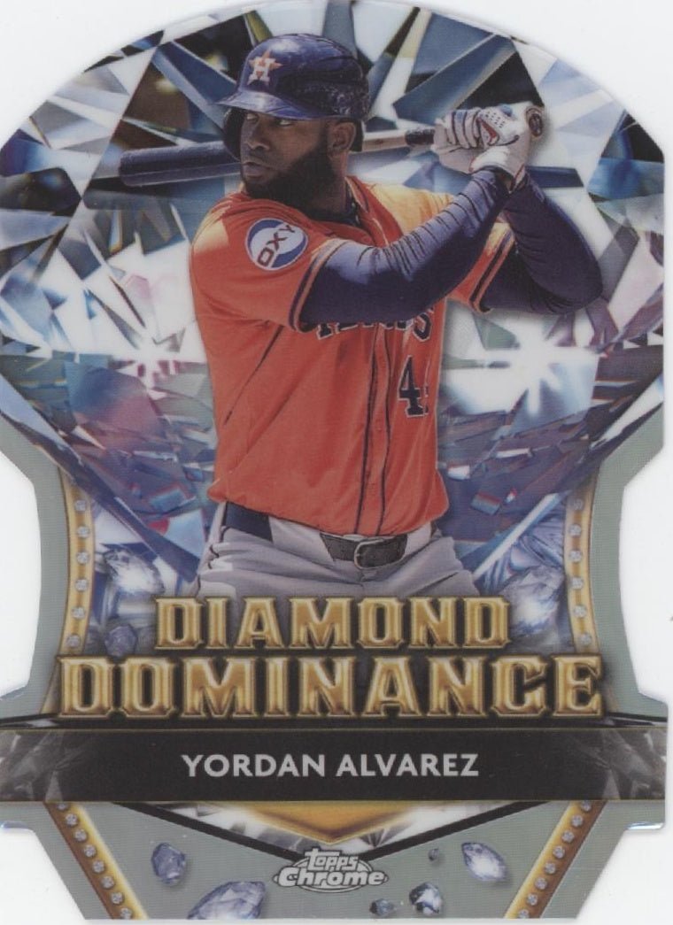 Yordan Alvarez 2024 Topps Chrome Diamond Dominance Die - Cut Refractor #DD - 23 - Collector Store LLC