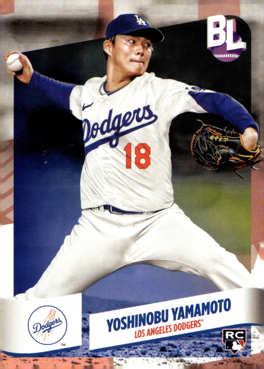 Yoshinobu Yamamoto 2024 Topps Big League RC #183 - Collector Store LLC
