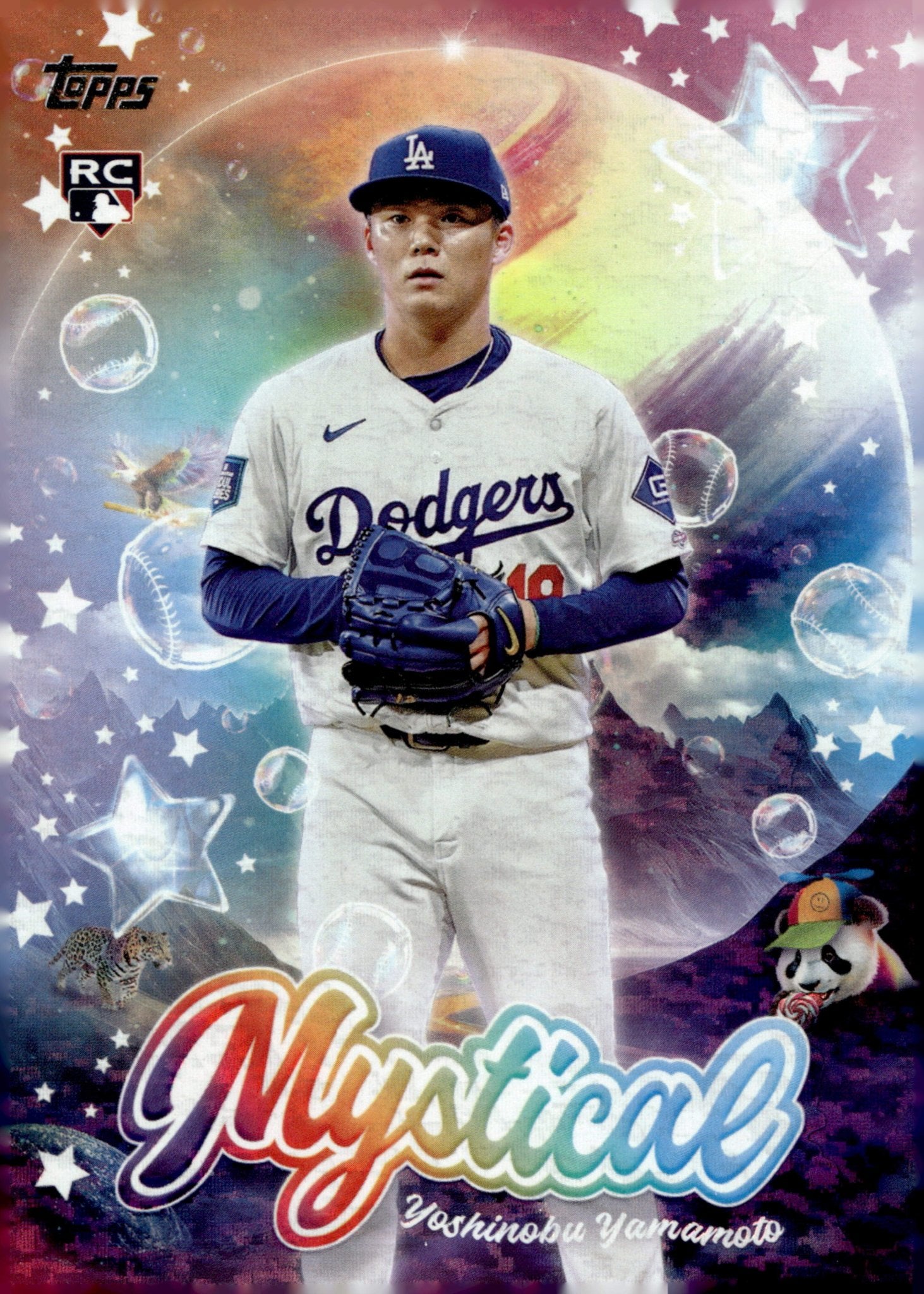 Yoshinobu Yamamoto 2024 Topps Update Series Mystical RC #MYS - 13 #1 - Collector Store LLC