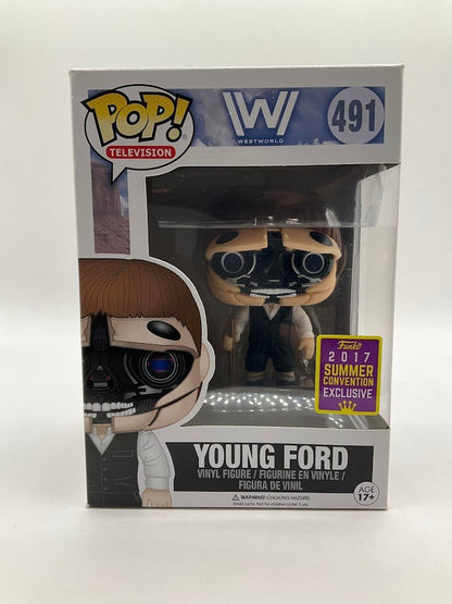 Young Ford Funko Pop! Westworld #491 2017 Summer Convention Exclusive - Collector Store LLC