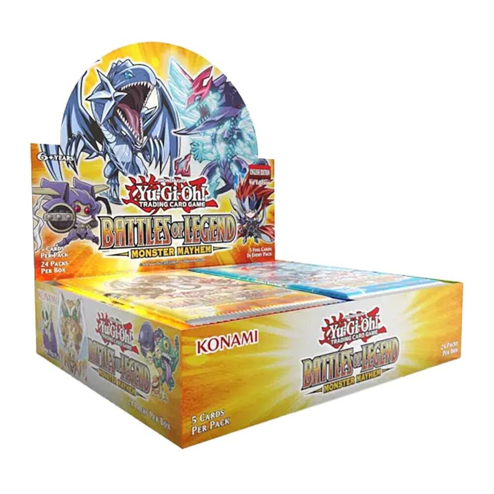 Yu - Gi - Oh!: Battles of Legend Monster Mayhem Booster Box - Collector Store LLC