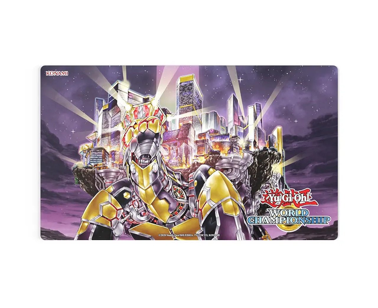 Yu - Gi - Oh!: Grandopolis, The Eternal Golden City - 2013 World Championship Commemorative Playmat - Collector Store LLC