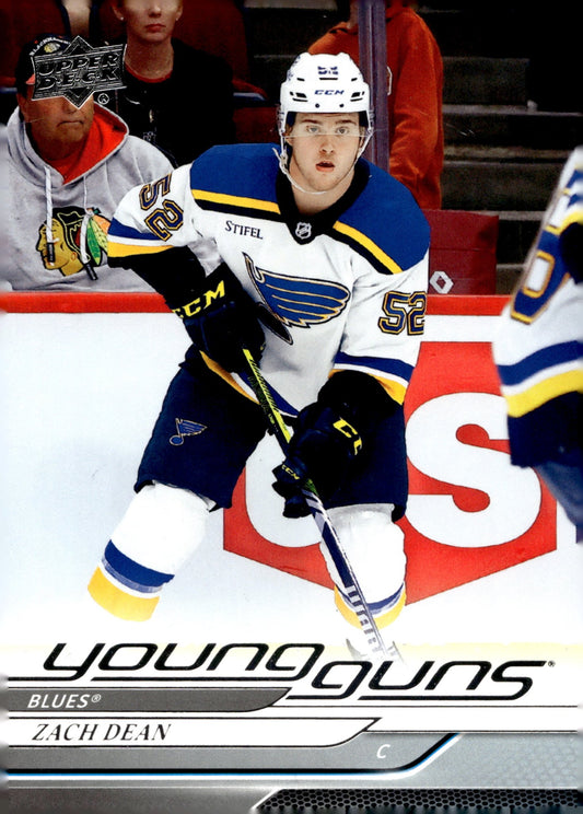 Zach Dean 2024 - 25 Upper Deck Series 1 Young Guns RC #213 - Collector Store LLC