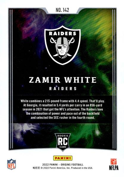 Zamir White 2022 Panini Origins RC #142 - Collector Store LLC