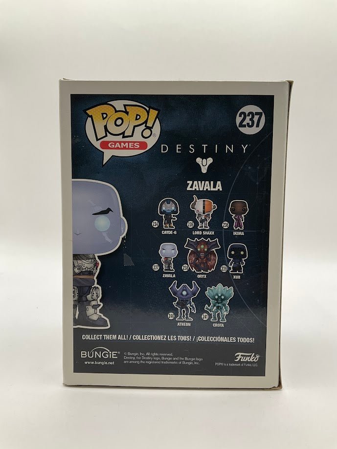 Zavala Funko Pop! Destiny #237 - Collector Store LLC