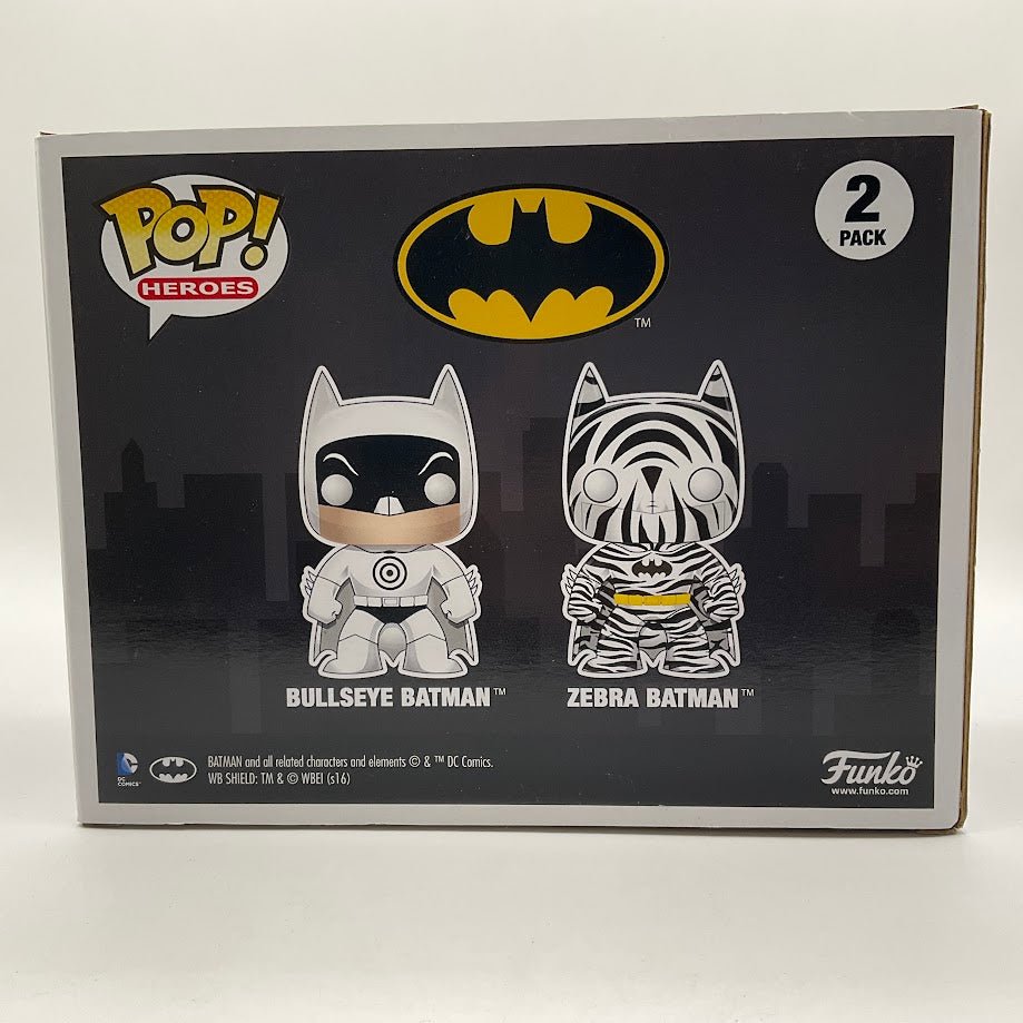 Zebra & Bullseye Batman Funko Pop! Heroes 2 Pack Hot Topic Exclusive - Collector Store LLC