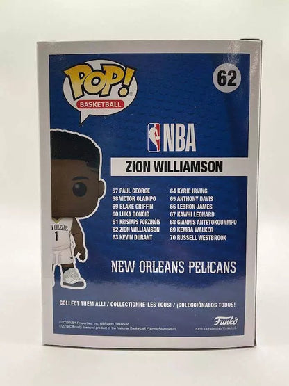 Zion Williamson Funko Pop! New Orleans Pelicans #62 - Collector Store LLC