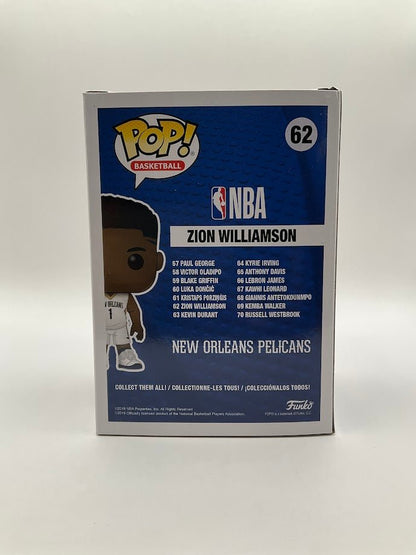 Zion Williamson Funko Pop! New Orleans Pelicans #62 - Collector Store LLC