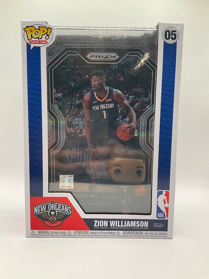 Zion Williamson Funko Pop! Trading Cards New Orleans #05 - Collector Store LLC