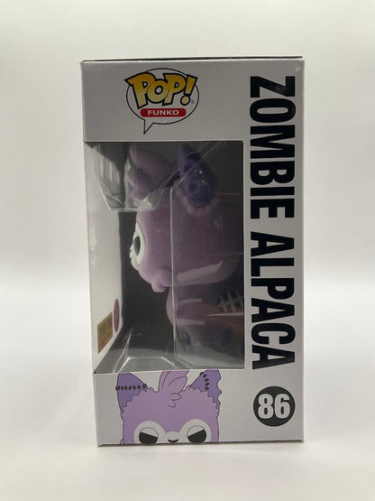 Zombie Alpaca (Purple) Funko Pop! Tasty Peach #86 Flocked Hot Topic Exclusive - Collector Store LLC