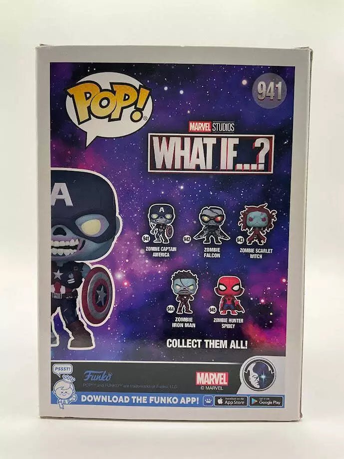 Zombie Captain America Funko Pop! What If...? #941 - Collector Store LLC