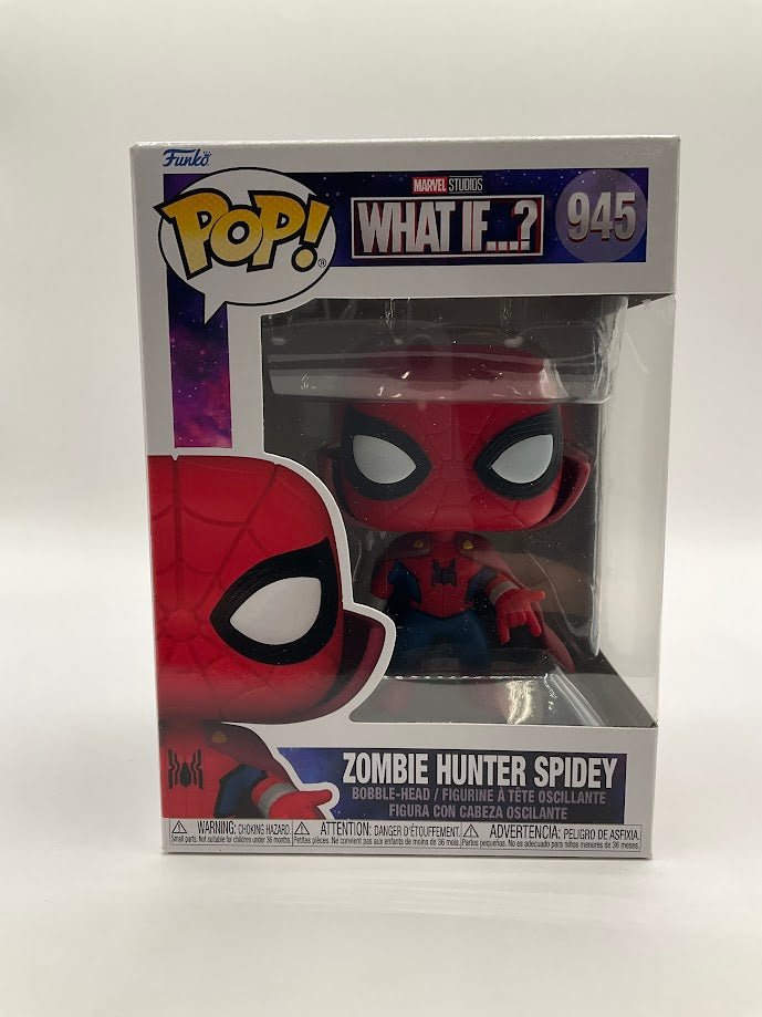 Zombie Hunter Spidey Funko Pop! What If...? #945 - Collector Store LLC