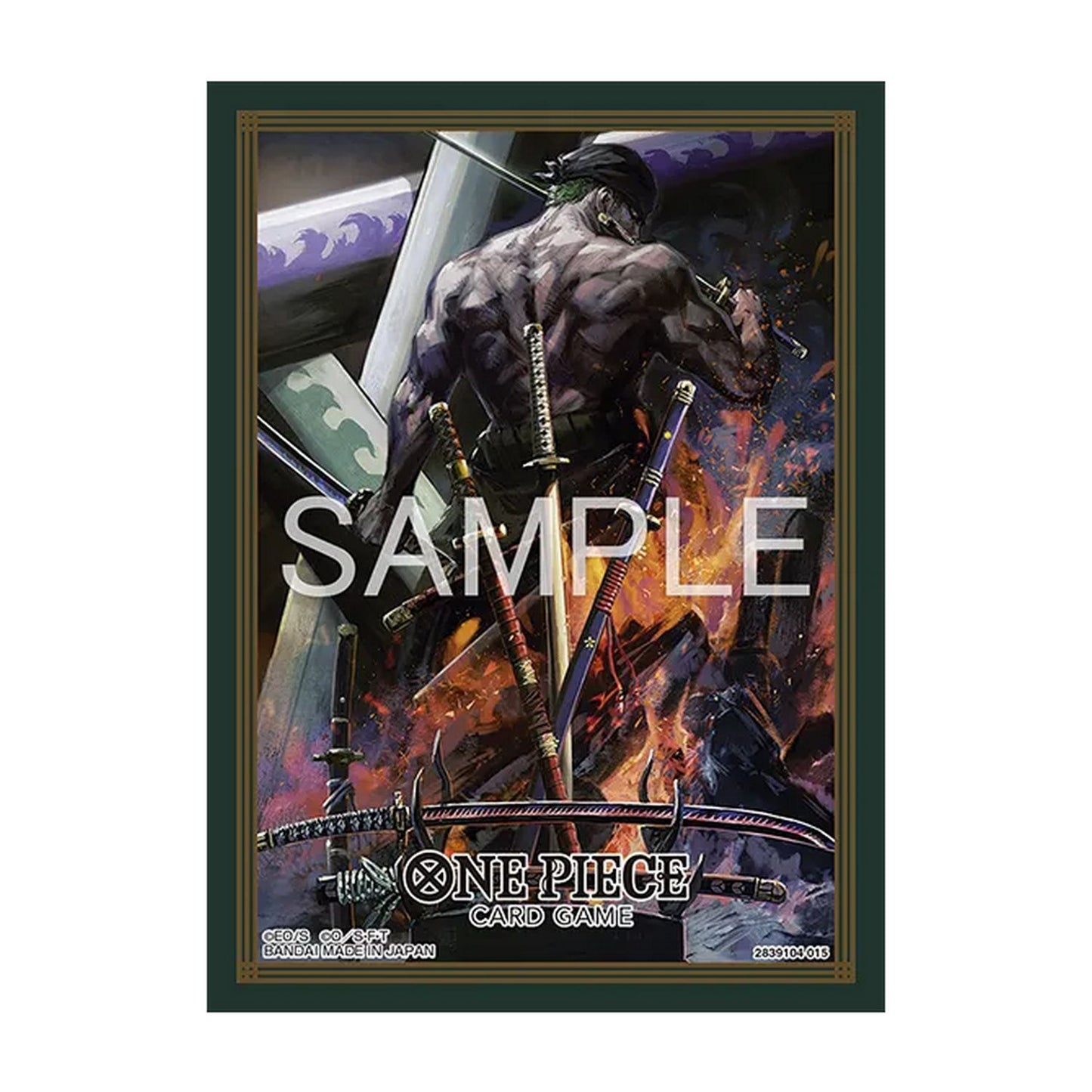 One Piece TCG: Roronoa Zoro Sleeves (70ct)