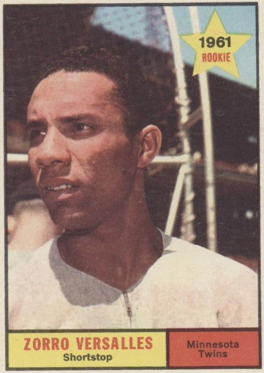 Zorro Versalles 1961 Topps 21 Minnesota Twins EX - Collector Store LLC